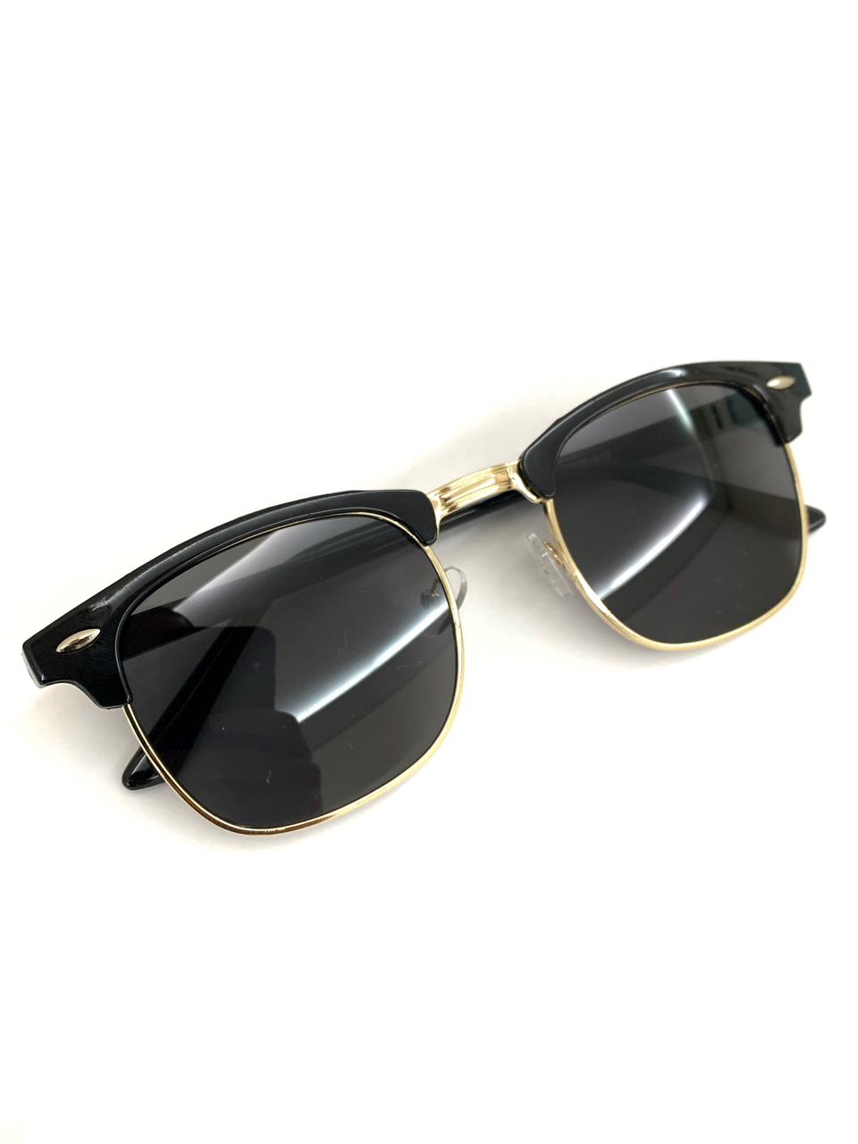 Óculos de Sol Retro Estilo Clubmaster Mary