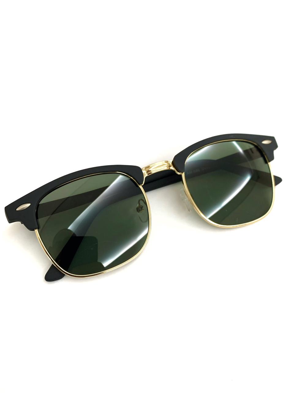 Óculos de Sol Retro Estilo Clubmaster Mary