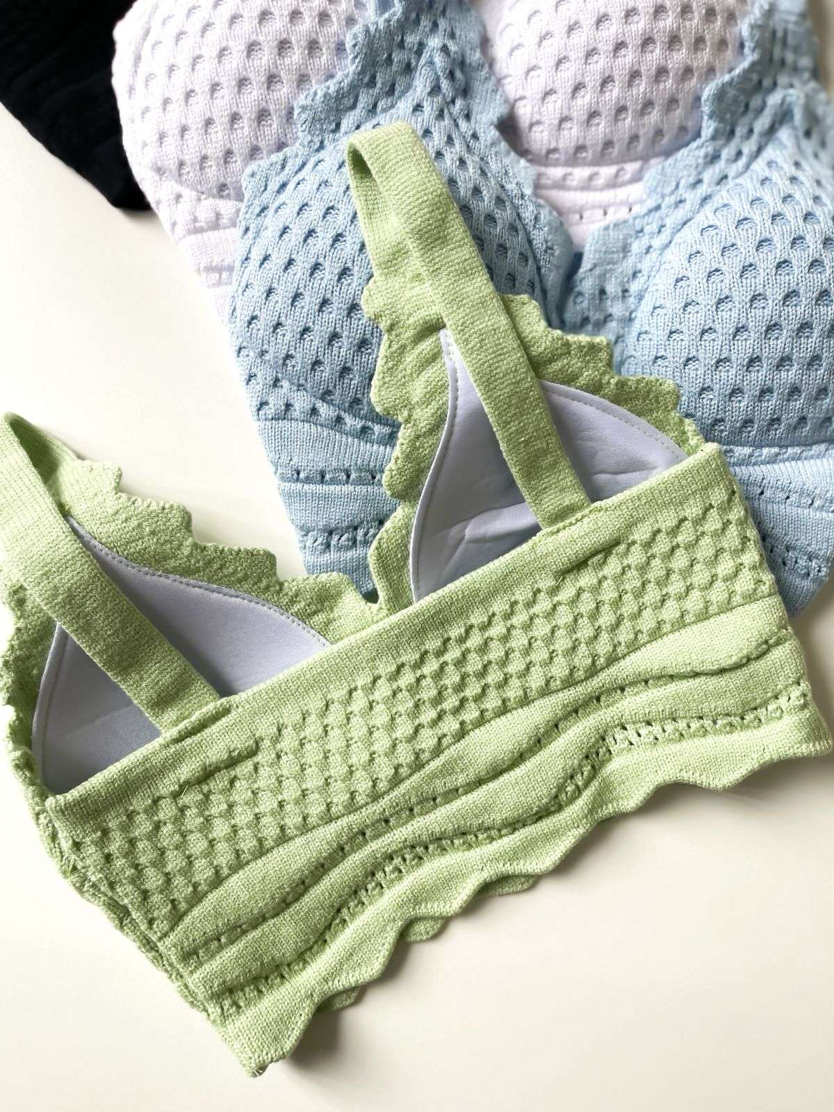 Cropped em Tricô Modal de Alça Tamara Ref. 1780