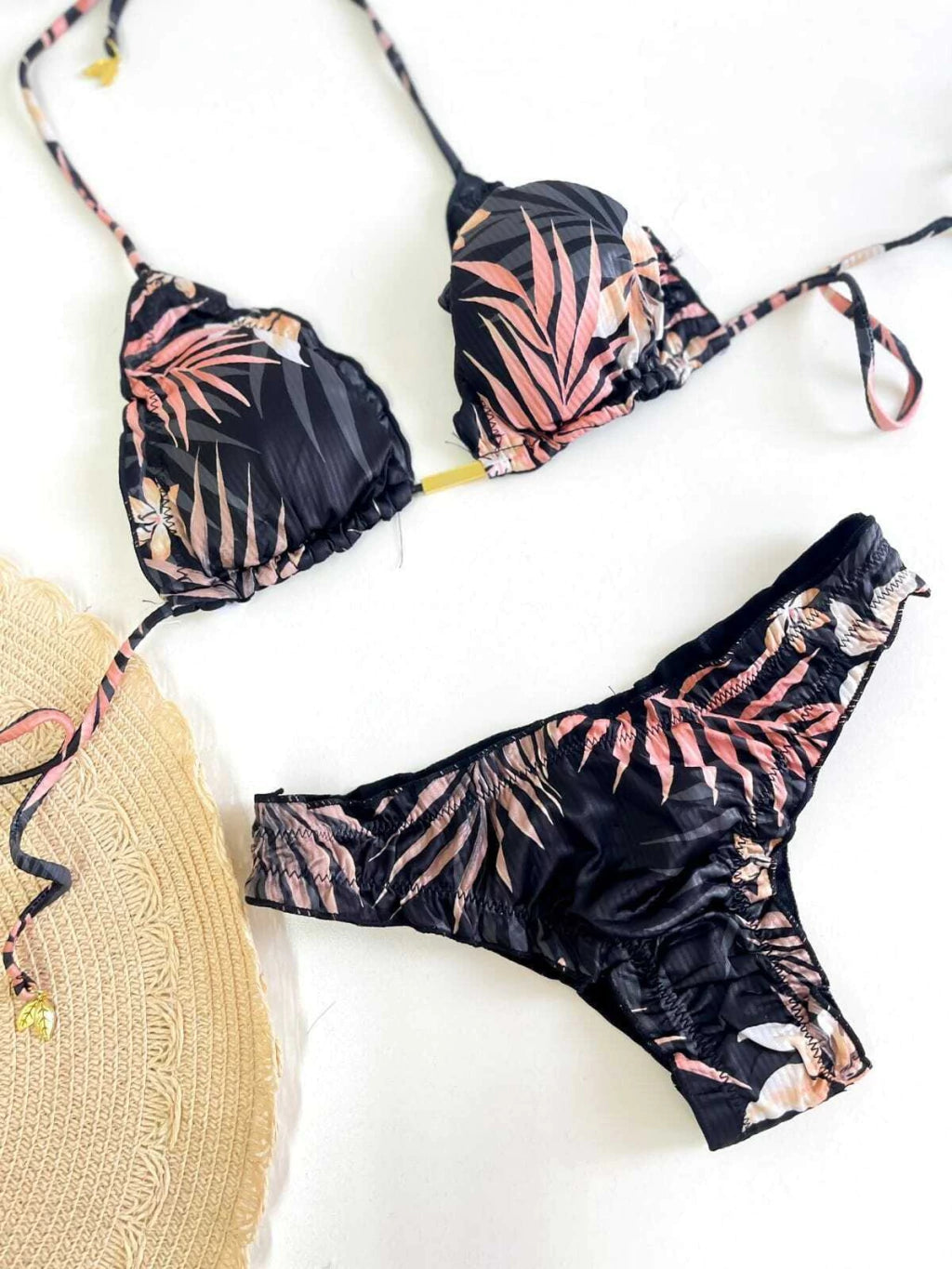 Biquíni Feminino de Poliamida Estampado