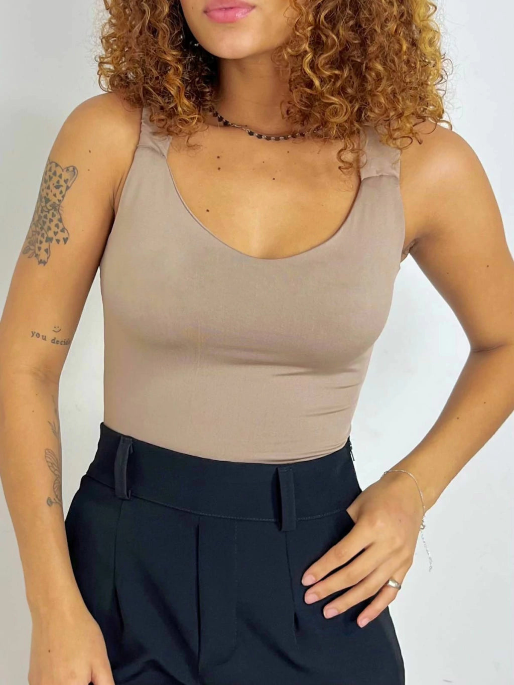 Body Feminino Suplex Alça Franzida Mirela Ref. 1236