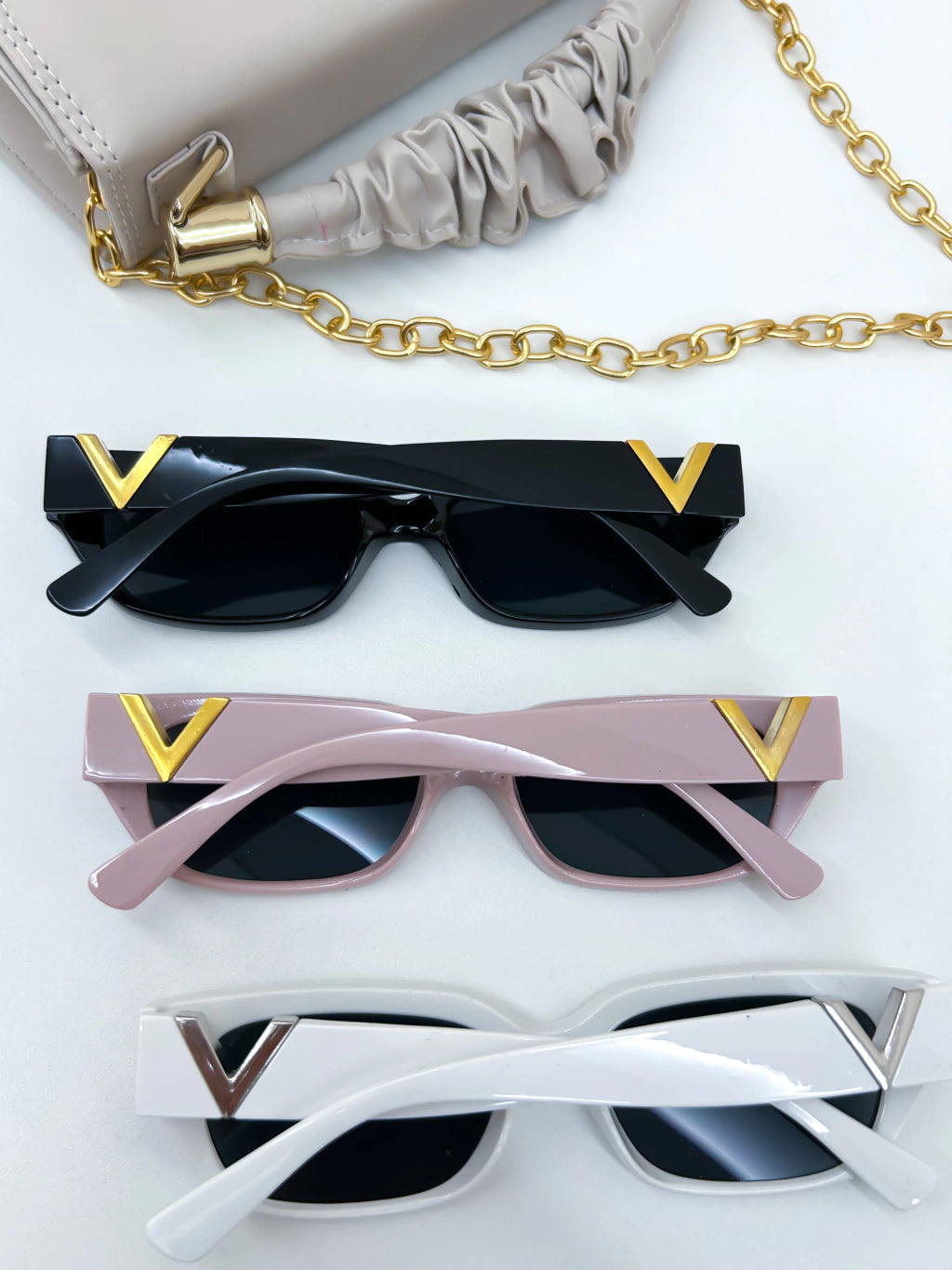 Óculos de Sol Retangular